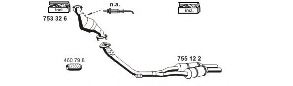 ERNST 010461 Exhaust System